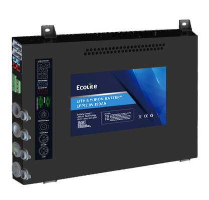 qualité  LFP 12.8V 150Ah 12 Volt Lithium Battery Pack For RV Motorhome Camper Solar Outdoor usine