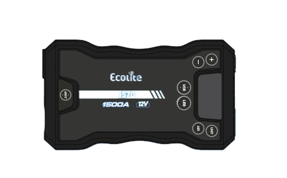 qualité  JS70 14.8V 2.5Ah Portable Lithium Jump Starter For Outdoor Adventures usine