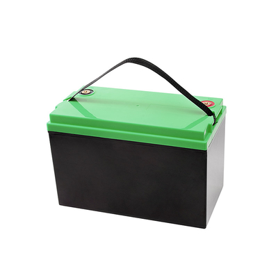 LiFePO4 12V 100Ah Pack de batterie au lithium portable pour les maisons de caravanes de caravanes