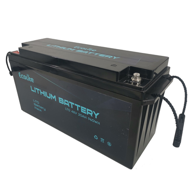 48V 20Ah LTO batterie au lithium titanate Pack charge légère à haute vitesse