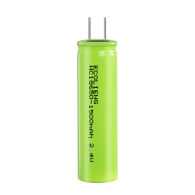 18650 Lithium Ion LTO Battery Cell 2.4V 1500mAh Avec une durée de vie de cycle élevée
