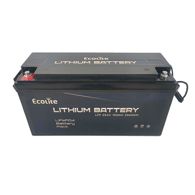 Durée de vie de la batterie au lithium PO4 de haute densité de 2560Wh