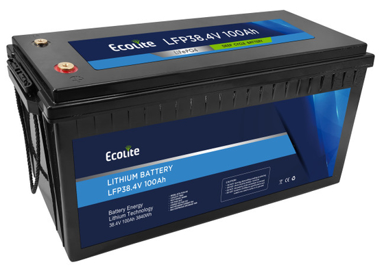 LFP LiFePO4 Batterie au lithium 38.4V 100Ah Batterie au lithium fer phosphate Bluetooth