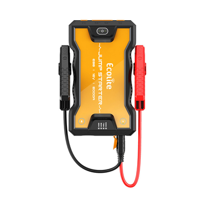 ECOLTO Portable Lithium Ion Jump Starter Camions Navires Batterie automobile Débutant de saut