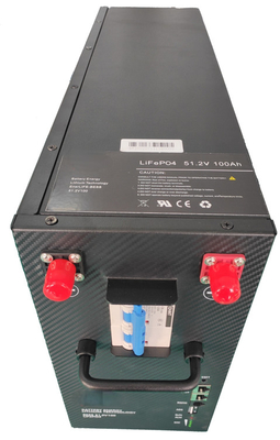 LiFePO4 batterie au lithium à cycle profond 51.2V 100Ah Pour la station de base de communication 4G 5G
