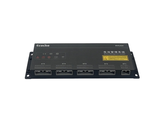 Système de gestion de la batterie BMS haute tension Ecolite pour le stockage de l'énergie BMU64