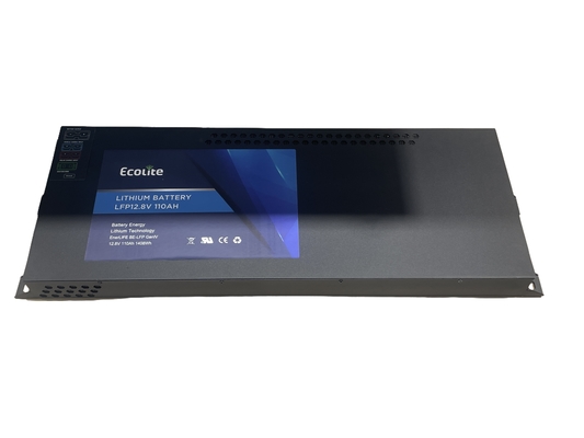Batterie au lithium à haute densité 12V RV 110Ah Courant de décharge élevé