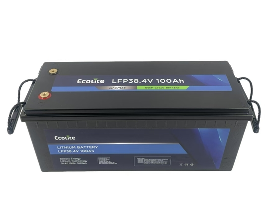 LFP LiFePO4 Batterie au lithium 38.4V 100Ah Batterie au lithium fer phosphate Bluetooth