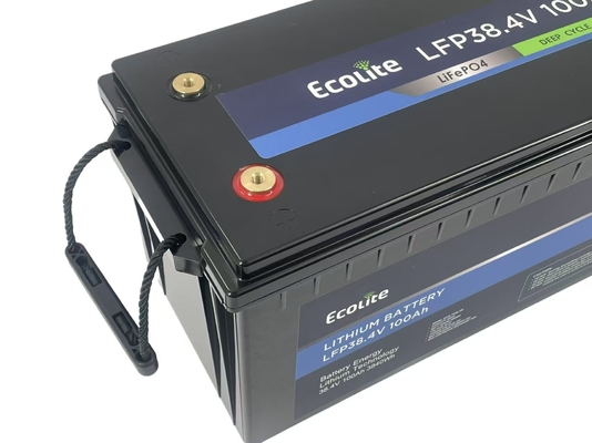 LFP LiFePO4 Batterie au lithium 38.4V 100Ah Batterie au lithium fer phosphate Bluetooth