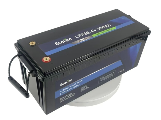 38.4V 100Ah LiFePO4 batterie au lithium avec communication Bluetooth