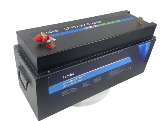 Une batterie marine LiFePO4 sûre et durable de 12,8 V 600 Ah pour bateaux