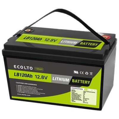 12V 120Ah LiFePO4 batterie au lithium avec alimentation électrique portable à haute décharge BMS