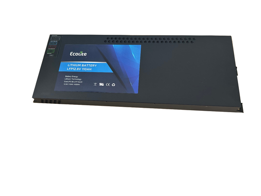 Batterie au lithium à haute densité 12V RV 110Ah avec BMS intelligent intégré