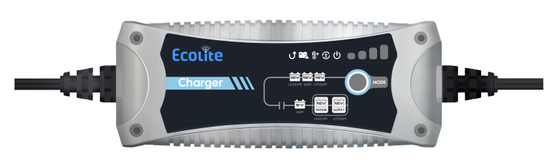 Chargeur de batterie au lithium 12V 50Ah avec fonction de recharge de réparation et entrée de grande tension