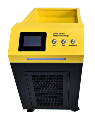 Chargeur de batterie au lithium pour chariots élévateurs 48V 58.4V 200A