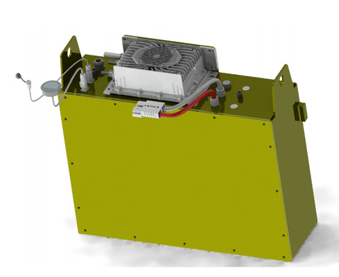 Piles au lithium Anderson 25.6V 150Ah pour chariot élévateur avec boîte métallique BMS