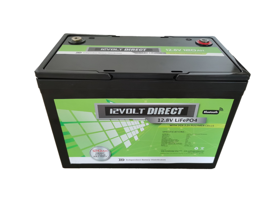 Réservoir d'énergie à domicile rechargeable Solar RV Marine 12V 100Ah 120Ah 200Ah LiFePO4 batterie au lithium-ion