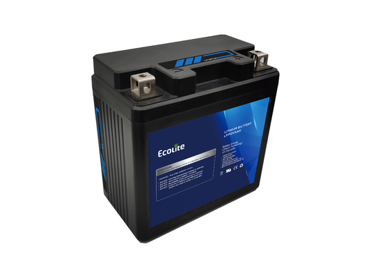 12.8V LFP Pack de batterie pour l'alimentation de la manette de moto avec BMS Remplacer l'acide plomb