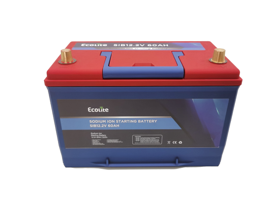 OEM / ODM Fabriqué SIB 12.2V 60Ah batterie de démarrage à ions de sodium pour les voitures