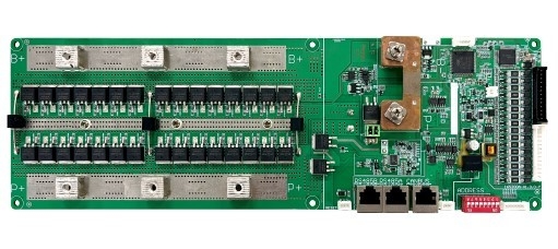Système de gestion de la batterie Smart Lifepo4 YKN-BMS16S 100A / 200A Pour le système de stockage d'énergie