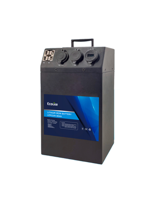 Une batterie au lithium LiFePO4 de 12,8V 80Ah