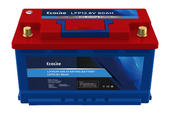 ECOLITE LiFePO4 batterie au lithium fer phosphate avec 1200 CCA batterie de démarrage automobile