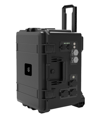 EST3000 5000 LifePO4 5120Wh centrale électrique extérieure portable Noir