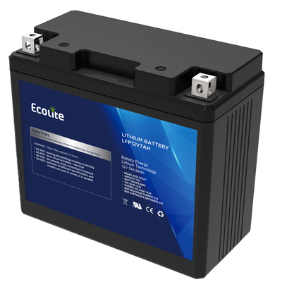 Fer au lithium légère 12,8V Batterie de démarrage de moto intégrée BMS