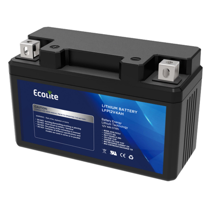 Fer au lithium légère 12,8V Batterie de démarrage de moto intégrée BMS