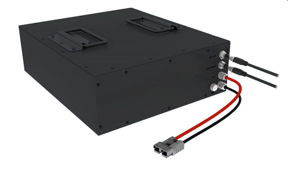 Chargement rapide LFP 48V 50Ah Batterie au lithium en fer pour AGV logistique d'entrepôt