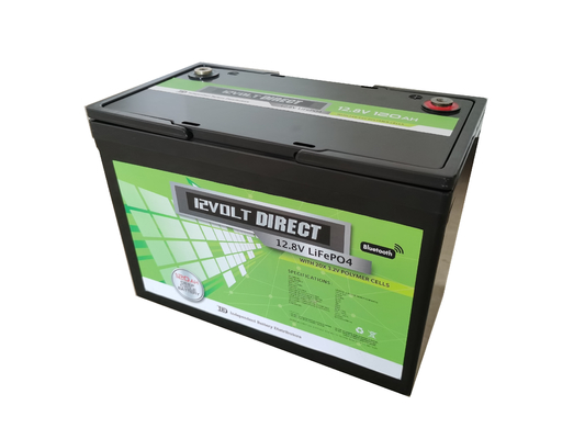 12 volts de cycle profond solaire RV Caravane marine 12 volts batterie lithium-ion 12V 100ah batterie LiFePO4