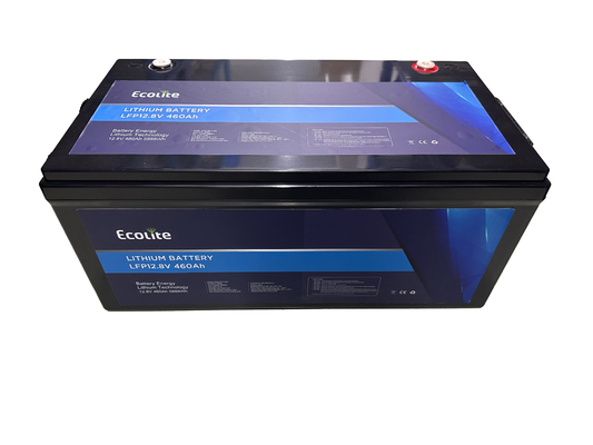 ECOLITE haute densité d'énergie 12,8V 460Ah RV marine batterie au lithium