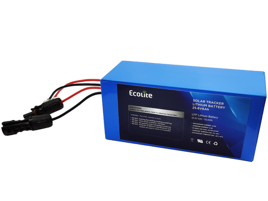 ECOLFP2404 24V 6Ah LiFePO4 Batterie de suivi solaire avec une plage de température élevée