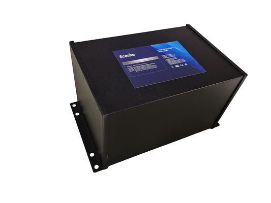 Pack batterie LiFePo4 pour lampadaire solaire E24-40 sans entretien 25,6 V 42 Ah avec BMS