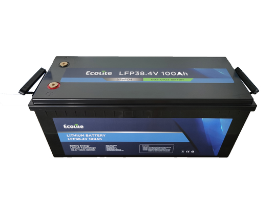 LFP36-100 38,4V 100Ah LiFePO4 batterie au lithium avec contrôle par application BMS intelligente