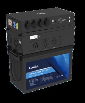 Batterie lithium RV haute capacité 12,8 V 300 Ah pour une alimentation extérieure et RV inébranlable