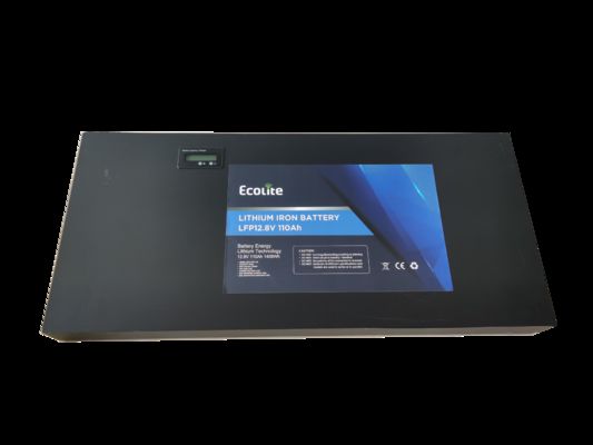 Meilleure batterie au lithium RV12.8V 110Ah 1408Wh avec Bluetooth pour camping