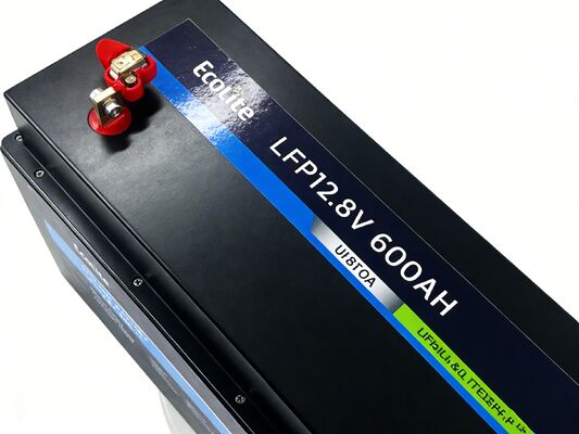 Ecotite LFP12-8V 800Ah de qualité marine LiFePO4 Batterie IP65 de haute capacité