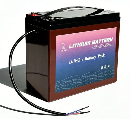 Batterie de suivi solaire LTO 24V 7.8Ah Ultra-longue durée de vie Température extrême -40℃~60℃