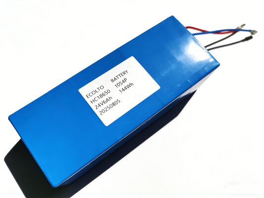 Batterie de suivi solaire ECOLTO 24V 6Ah LTO à cycle élevé et large température pour un suivi solaire ininterrompu